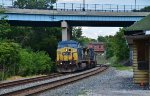 CSX 7720 passes underneath SR59.